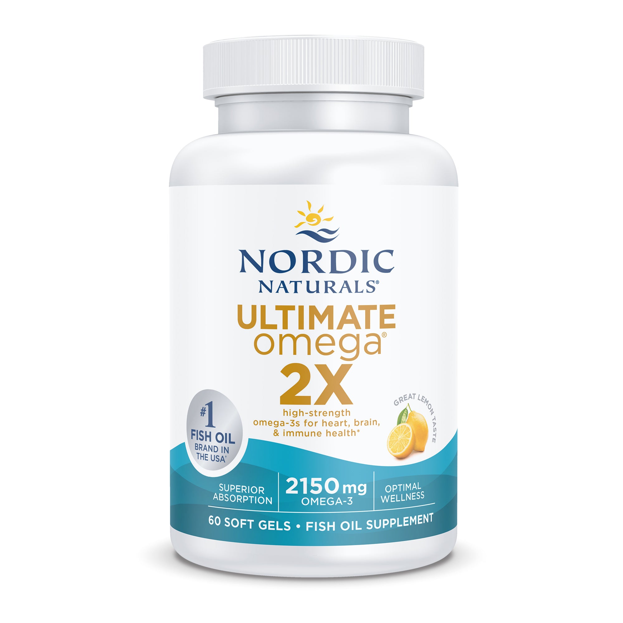 Ultimate Omega® 2X – Lemon 