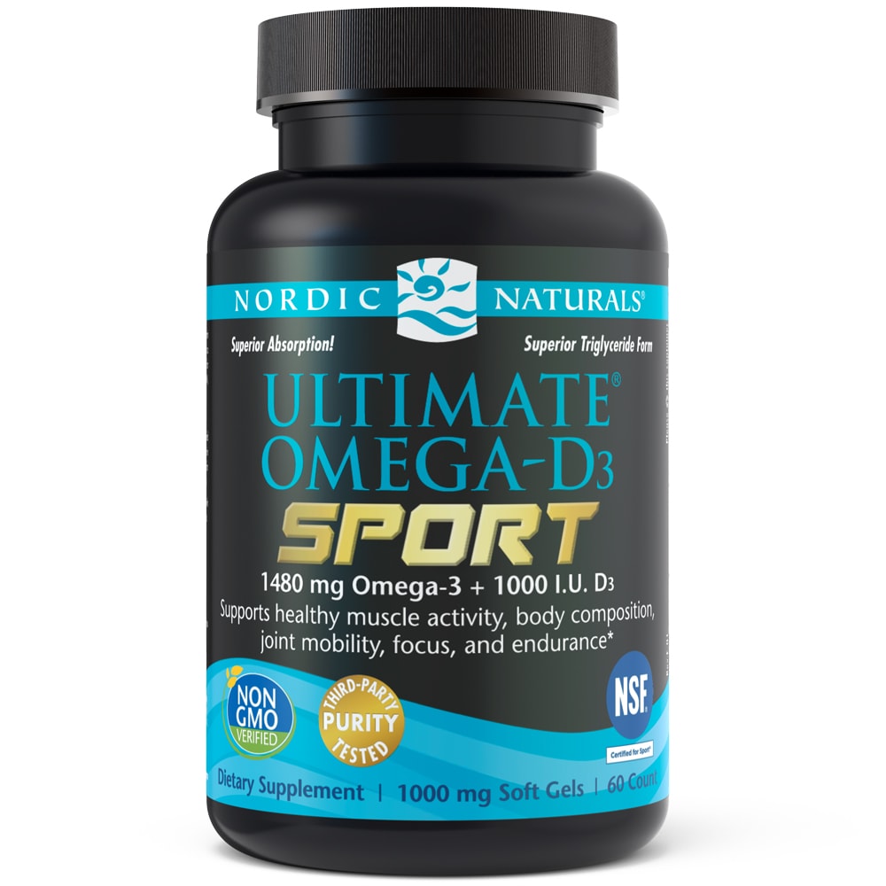 Ultimate Omega® D3 Sport – Lemon 