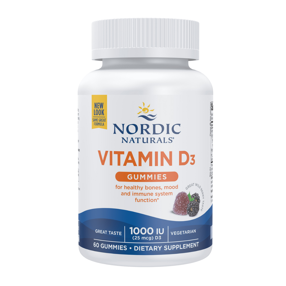 Vitamin D3 Gummies – Wild Berry